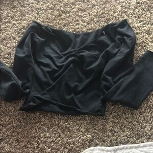 Brandy Melville Black Long Sleeve Tee